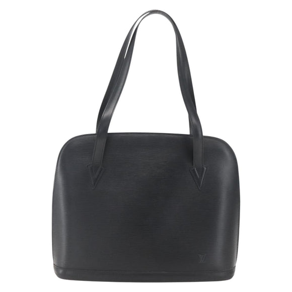 LOUIS VUITTON Epi Lussac Shoulder Bag Black M52282 LV Auth 161758