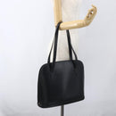 LOUIS VUITTON Epi Lussac Shoulder Bag Black M52282 LV Auth 161758-23
