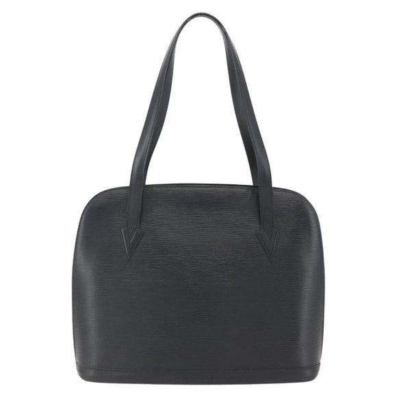 LOUIS VUITTON Epi Lussac Shoulder Bag Black M52282 LV Auth 161758