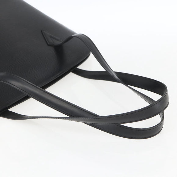 LOUIS VUITTON Epi Lussac Shoulder Bag Black M52282 LV Auth 161758