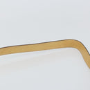 Christian Dior Trotter Canvas Street Chic Shoulder Bag Beige Silver Auth 161759-8