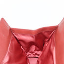 BOTTEGA VENETA Chain Shoulder Bag Leather Red Auth 161765-19