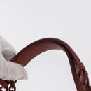 BOTTEGA VENETA Chain Shoulder Bag Leather Red Auth 161765-8