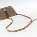 GUCCI Micro GG Supreme Web Sherry Line Bag PVC Beige 001 115 0914 Auth 161766-7