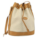 GUCCI Micro GG Supreme Shoulder Bag PVC Beige Gold 001 115 0933 Auth 161767-1