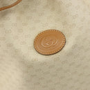 GUCCI Micro GG Supreme Shoulder Bag PVC Beige Gold 001 115 0933 Auth 161767-17