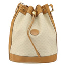 GUCCI Micro GG Supreme Shoulder Bag PVC Beige Gold 001 115 0933 Auth 161767-13