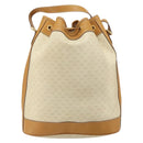 GUCCI Micro GG Supreme Shoulder Bag PVC Beige Gold 001 115 0933 Auth 161767-2