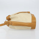 GUCCI Micro GG Supreme Shoulder Bag PVC Beige Gold 001 115 0933 Auth 161767-4