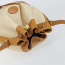 GUCCI Micro GG Supreme Shoulder Bag PVC Beige Gold 001 115 0933 Auth 161767-6