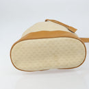 GUCCI Micro GG Supreme Shoulder Bag PVC Beige Gold 001 115 0933 Auth 161767-5