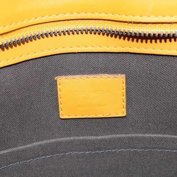 LOUIS VUITTON Damier Infini Neo Tadao Bag 2way Yellow N41228 LV Auth 161769