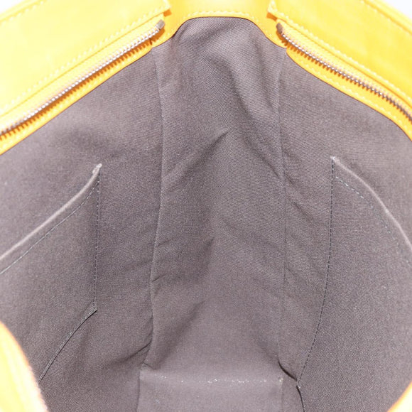 LOUIS VUITTON Damier Infini Neo Tadao Bag 2way Yellow N41228 LV Auth 161769