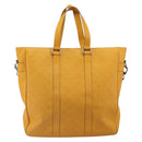 LOUIS VUITTON Damier Infini Neo Tadao Bag 2way Yellow N41228 LV Auth 161769-2