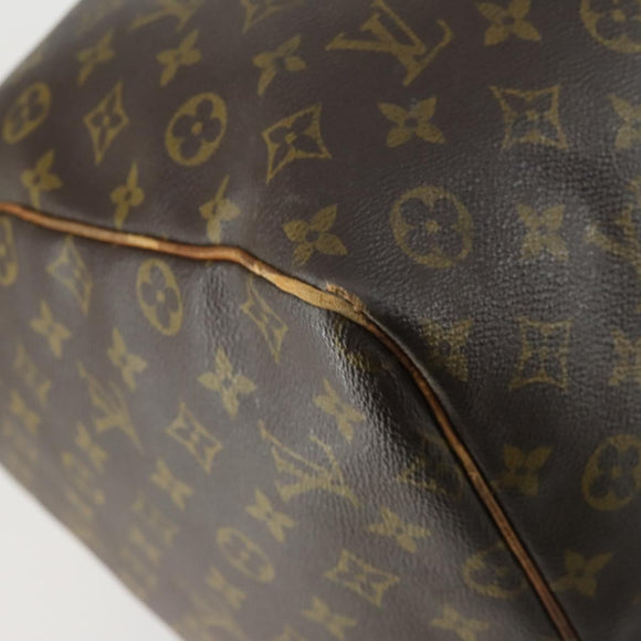 LOUIS VUITTON Monogram Keepall 60 Boston Bag M41422 LV Auth 161777
