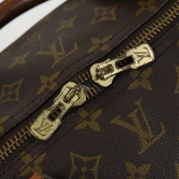 LOUIS VUITTON Monogram Keepall 60 Boston Bag M41422 LV Auth 161777