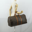 LOUIS VUITTON Monogram Keepall 60 Boston Bag M41422 LV Auth 161777-23