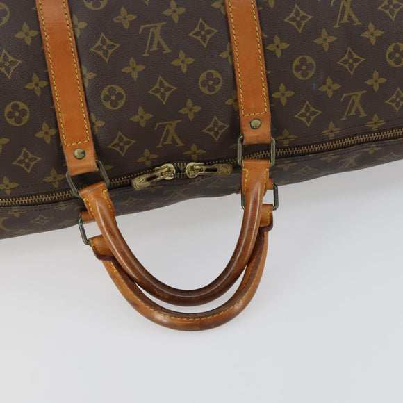 LOUIS VUITTON Monogram Keepall 60 Boston Bag M41422 LV Auth 161777
