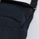 PRADA Shoulder Bag Nylon Navy Silver Auth 161779-14
