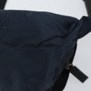 PRADA Shoulder Bag Nylon Navy Silver Auth 161779-16