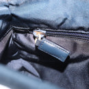 PRADA Shoulder Bag Nylon Navy Silver Auth 161779-25