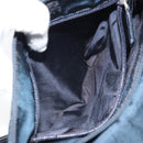 PRADA Shoulder Bag Nylon Navy Silver Auth 161779-26