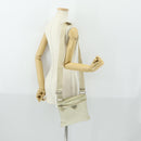 PRADA Shoulder Bag Nylon Ivory Silver Auth 161780-23