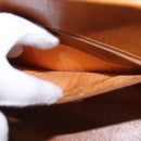 GUCCI Bamboo Hand Bag Leather 2way Brown Silver 002 1035 Auth 161783V-25