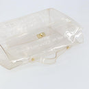HERMES Vinyl Kelly Hand Bag Vinyl Clear Auth 161786-6