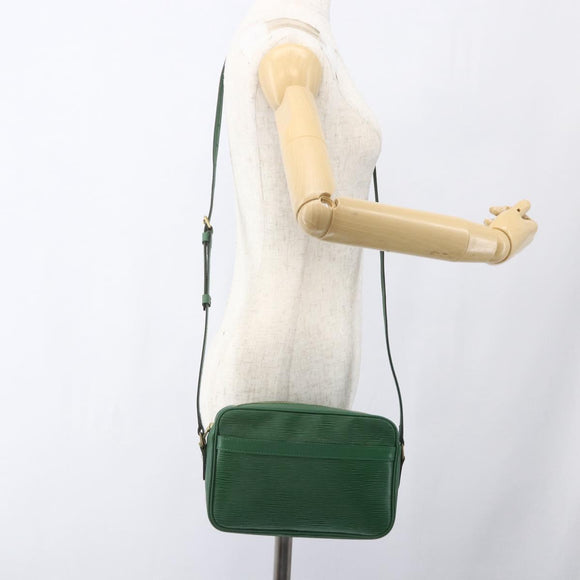 LOUIS VUITTON Epi Trocadero 23 Shoulder Bag Green M52304 LV Auth 161787