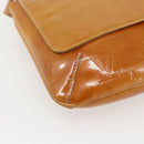 LOUIS VUITTON Monogram Vernis Thompson Street Bag Beige M91301 LV Auth 161788-14