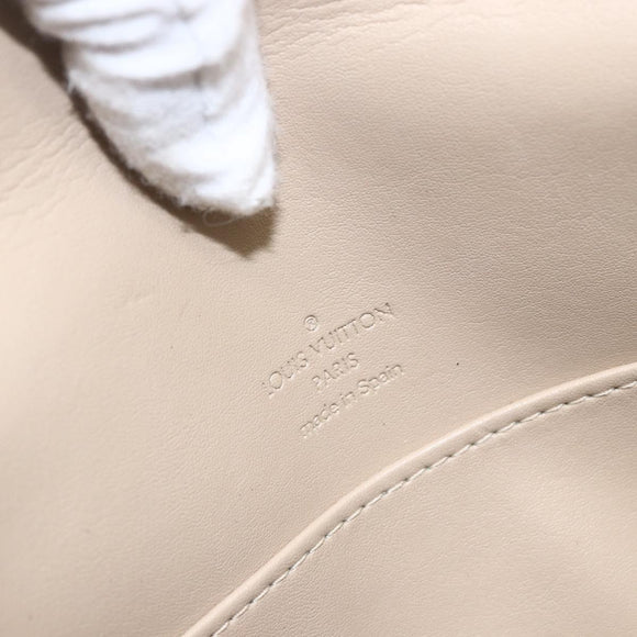LOUIS VUITTON Monogram Vernis Thompson Street Bag Beige M91301 LV Auth 161788