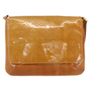 LOUIS VUITTON Monogram Vernis Thompson Street Bag Beige M91301 LV Auth 161788-13