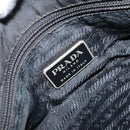 PRADA Hand Bag Nylon Black Auth 161789-18