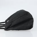 PRADA Hand Bag Nylon Black Auth 161789-4