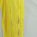 LOUIS VUITTON Side Zip Pants Cotton Yellow LV Auth 161790M-7