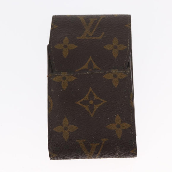 LOUIS VUITTON Monogram Damier Ebene Etui Sigarettenkoker 2 Sets LV Auth 161795