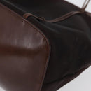 PRADA Mesh Tote Bag Nylon Brown Auth 161798-11