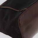 PRADA Mesh Tote Bag Nylon Brown Auth 161798-12