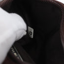 PRADA Mesh Tote Bag Nylon Brown Auth 161798-23