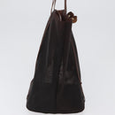 PRADA Mesh Tote Bag Nylon Brown Auth 161798-5