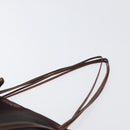 PRADA Mesh Tote Bag Nylon Brown Auth 161798-8