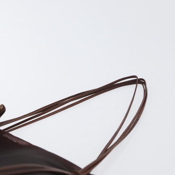 PRADA Mesh Tote Bag Nylon Brown Auth 161798