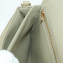 LOEWE Puffer Goya Bag Shoulder Bag Leather Green Gold Auth 161799SAM-23