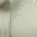 LOEWE Puffer Goya Bag Shoulder Bag Leather Green Gold Auth 161799SAM-11