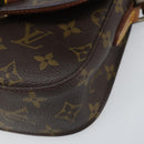 LOUIS VUITTON Monogram Saint Cloud PM Shoulder Bag M51244 LV Auth 161842-14