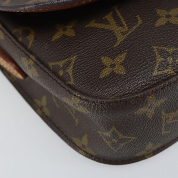 LOUIS VUITTON Monogram Saint Cloud PM Shoulder Bag M51244 LV Auth 161842