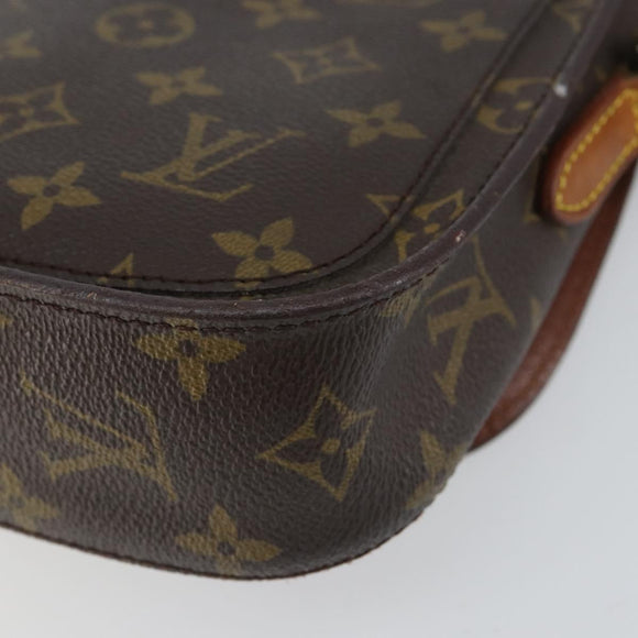 LOUIS VUITTON Monogram Saint Cloud PM Shoulder Bag M51244 LV Auth 161842