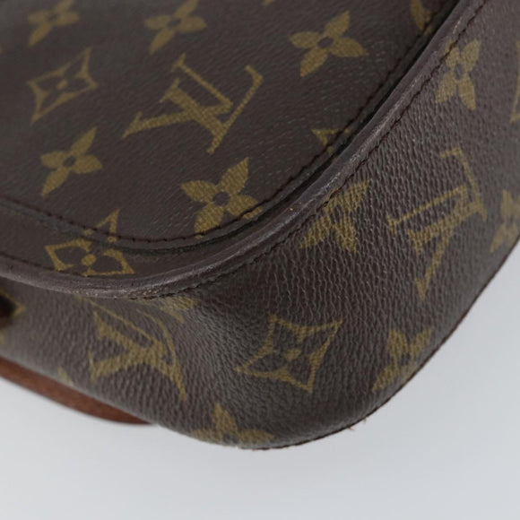 LOUIS VUITTON Monogram Saint Cloud PM Shoulder Bag M51244 LV Auth 161842