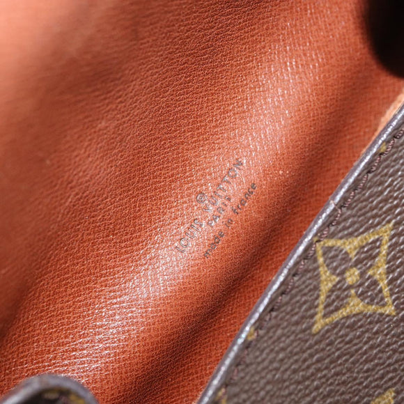 LOUIS VUITTON Monogram Saint Cloud PM Shoulder Bag M51244 LV Auth 161842